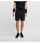 BOSS Poplin Shorts with Contrast Logo
